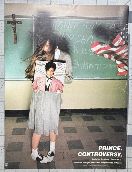 Prince - Controversy - 1981 Original Industry Album Release Ad